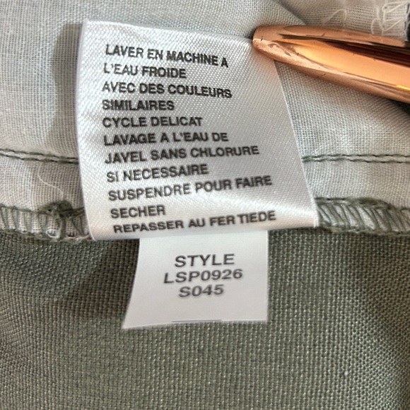 Liz Claiborne Green Trousers Classic Straight-Leg - Picture 13 of 16